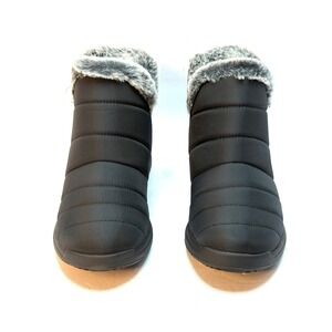 JBU Women's Northstar Cozy Casual Booties Black Size 6.5M NWT and BOX